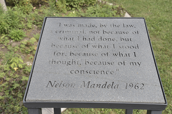 Memorial of Nelson Mandela