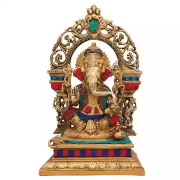 Ganeshji Ivory & Gold