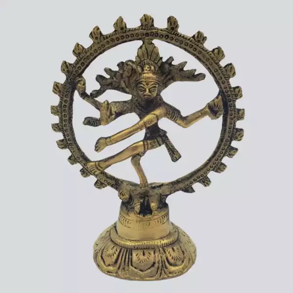 NATRAJ BRASS MURTI 5"