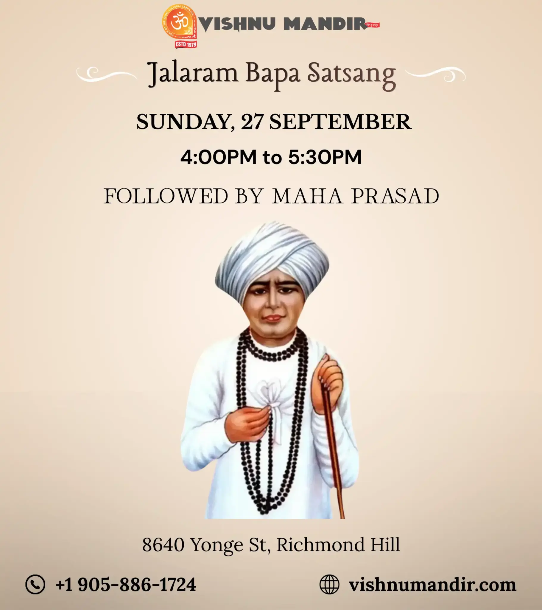 Jalaram Bapa Satsang