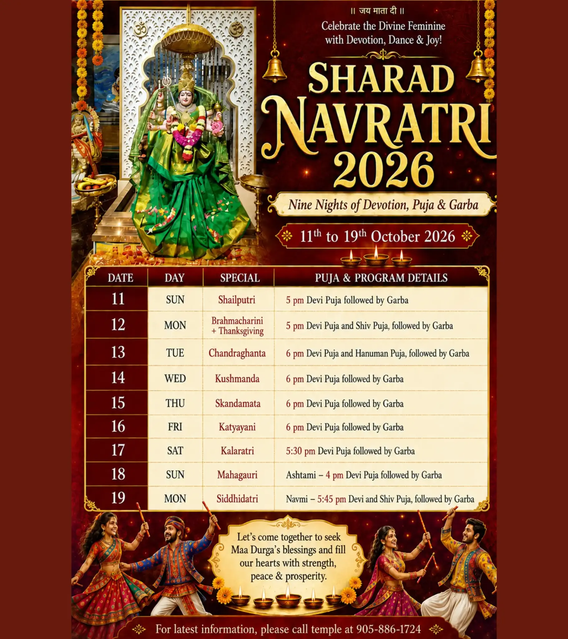 Sharad Navratri 2026